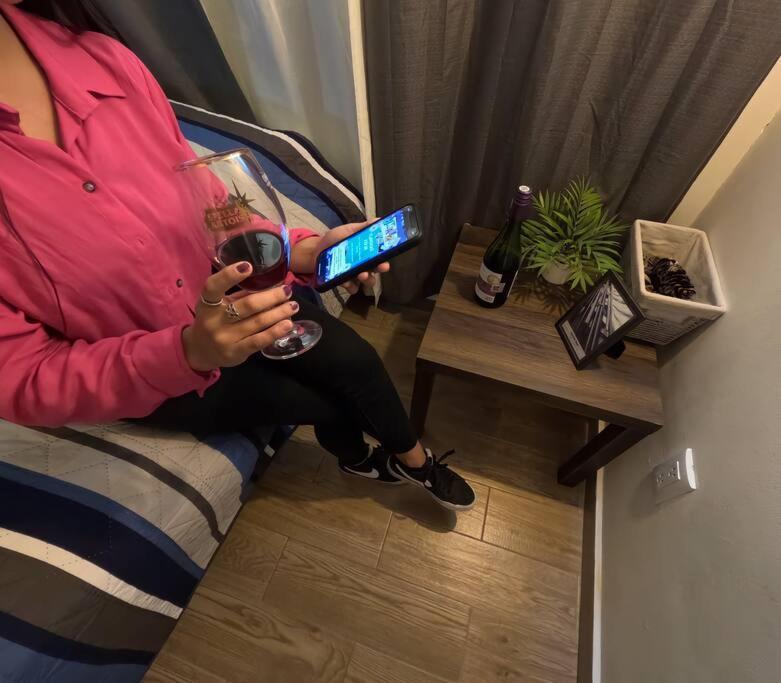 Апартаменты Departamento Privado7, 2 Camas Matri, Parking, Cocina Equipada, Wifi 65 Mb, 2 Climas,Centrico,Tv Smart Сьюдад-Вальес Экстерьер фото