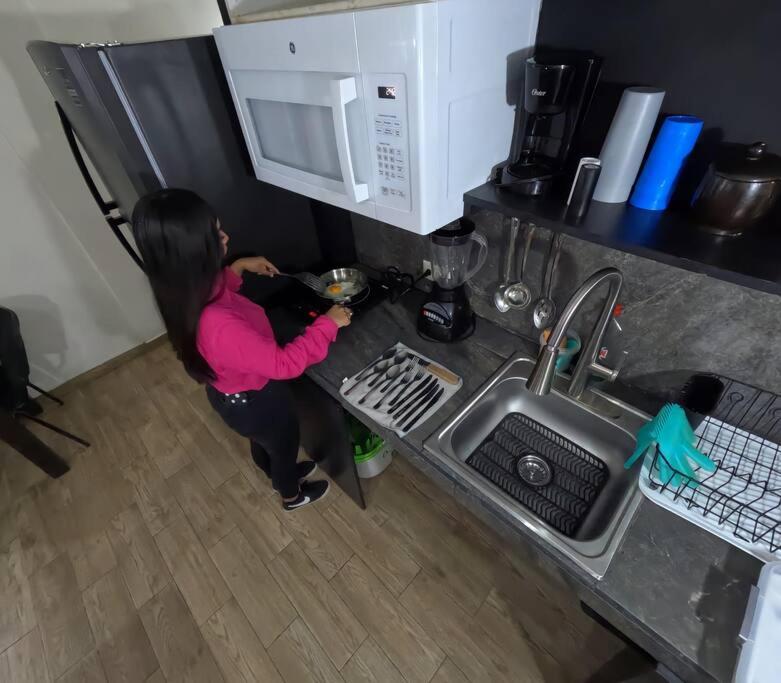 Апартаменты Departamento Privado7, 2 Camas Matri, Parking, Cocina Equipada, Wifi 65 Mb, 2 Climas,Centrico,Tv Smart Сьюдад-Вальес Экстерьер фото